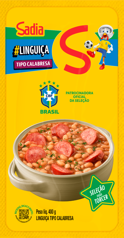 Pack do produto Linguiça Tipo Calabresa 400g