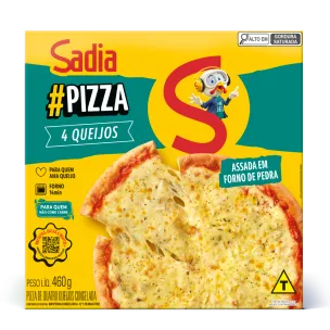 Pizza 4 Queijos 460g