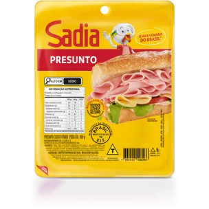 Presunto Cozido fatiado 180g