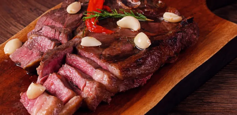 T-bone com Molho de Alho