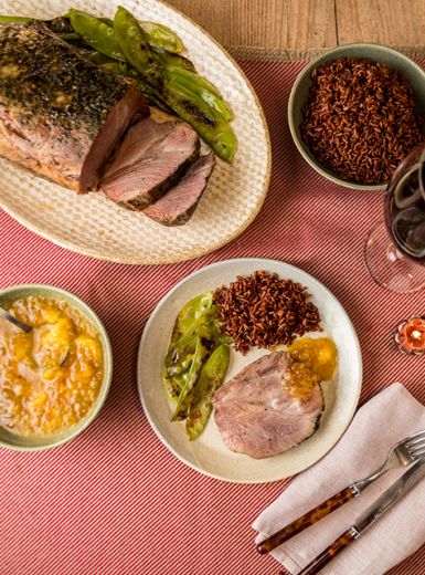 Copa Lombo com Chutney de Laranja