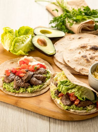 Tacos de Fígado de Frango Orgânico