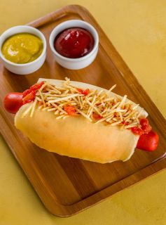 Hot Dog no Pão Francês