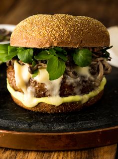 Mushburguer com Hamburguer Bovino Speciale