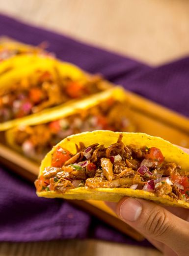 Taco de Carne Suína