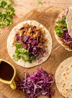 Tacos Suínos Agridoce