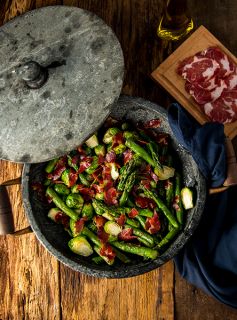 Vegetais Grelhados com Copa Crispy
