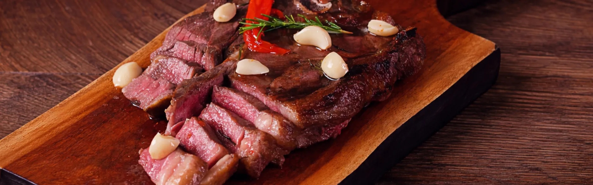 T-bone com Molho de Alho