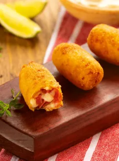 Croquete de Mortadela com Queijo