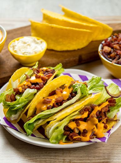 Taco de Bacon