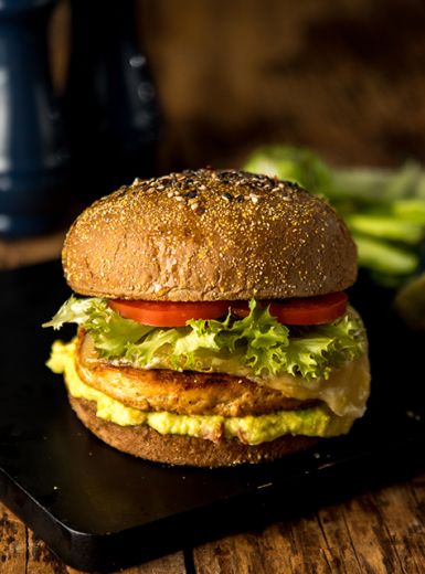 Hambúrguer de Frango Speciale com Guacamole