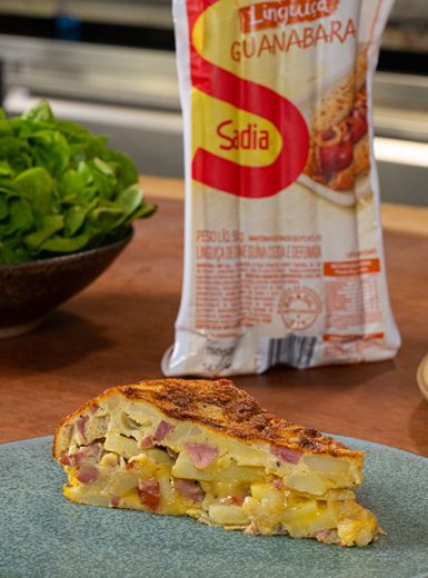 Tortilla com Linguiças Guanabara por Mohamad Hindi