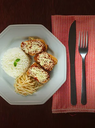 Mini-parmegiana de Nuggets Sadia