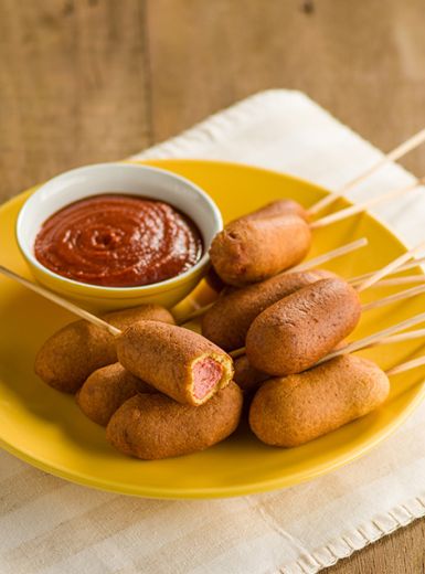Corn Dog com Salsicha Sadia
