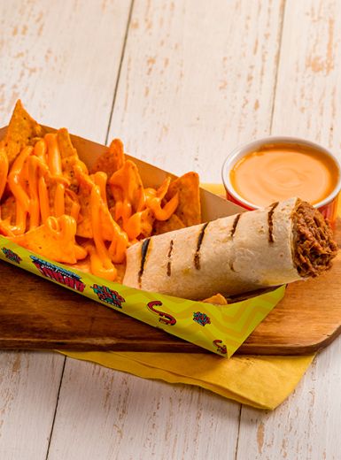 Burrito Costelinha + Doritos