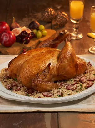 Supreme com Farofa de Calabresa