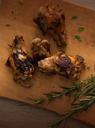 Coxinhas das Asas de Frango Marinadas