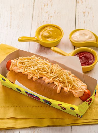 Hot Dog Tradicional com Salsicha Sadia