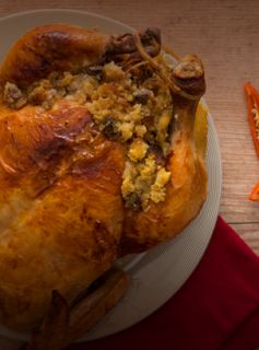 Supreme de Frango com Farofa à Brasileira