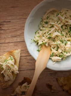 Aperitivos de Pasta de Frango