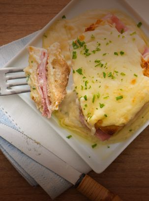 Croque Monsieur com Presunto