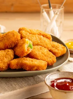 Nuggets Legumes com Ketchup Caseiro