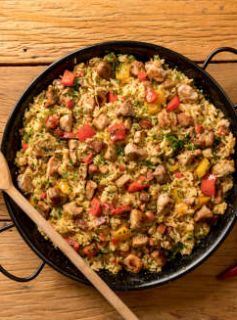 Arroz Carreteiro Suíno