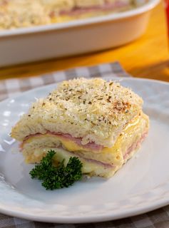 Sanduíche de Forno com Queijo e Presunto