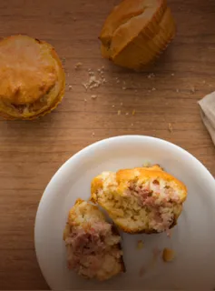 Bolinho Salgado de Presunto