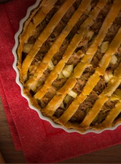 Torta Cremosa de Peru Sadia e Maçã