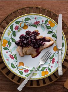 Pernil com Chutney de Frutas Vermelhas