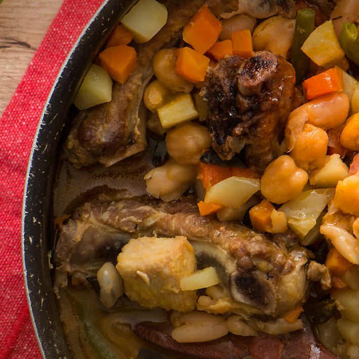 Puchero com Lombo, Costela e Bacon Sadia