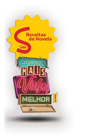 Selo: Receitas de Novela - Quanto Mais Vida Melhor