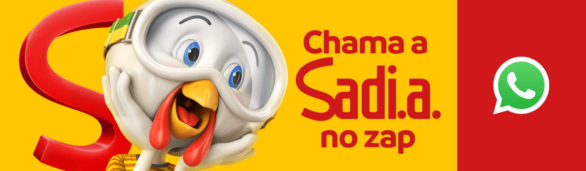 Chama a Sadia no zap