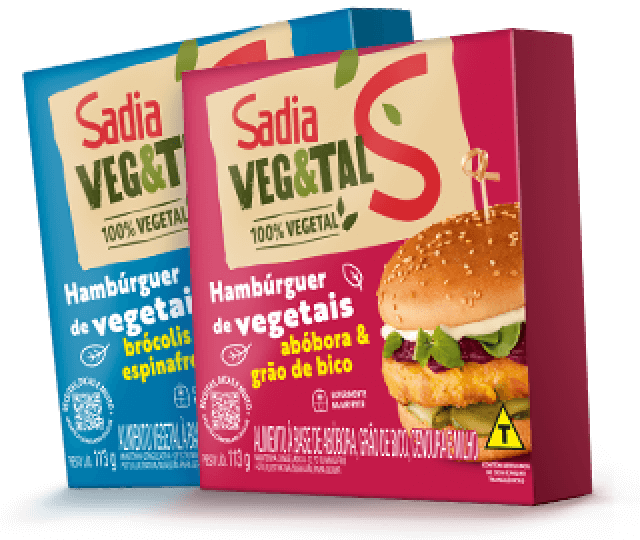 Hambúrgueres Sadia Veg&tal