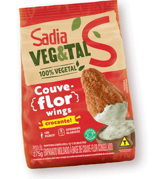 Couve-flor Wings Sadia Veg&tal